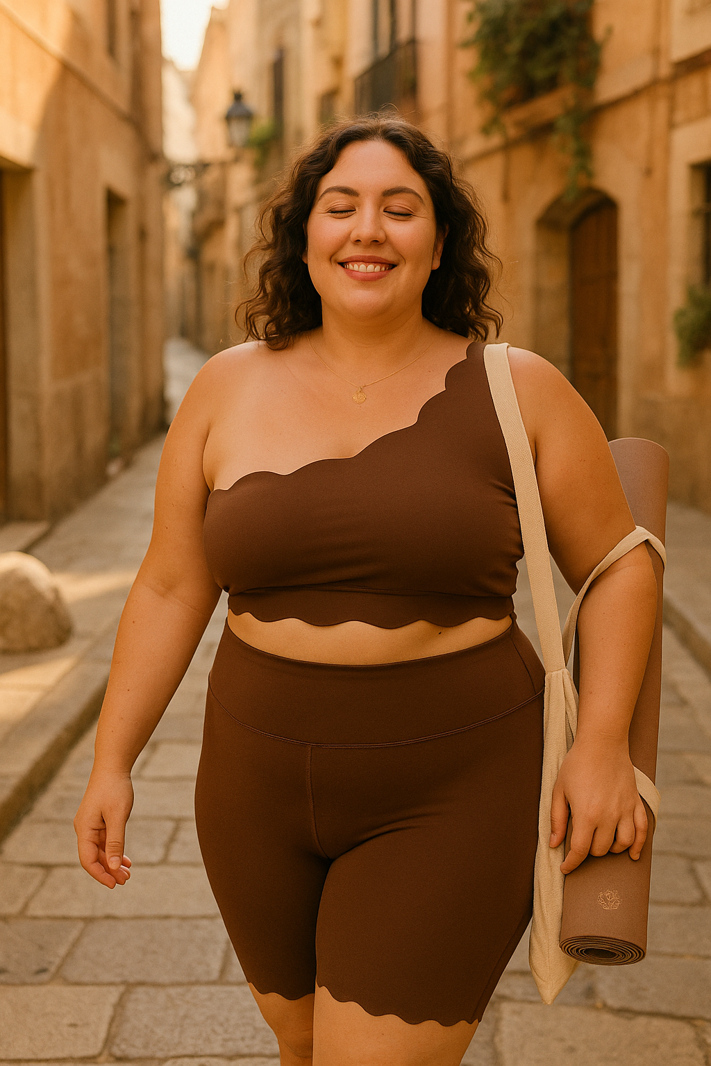 Brassière asymétrique Flora